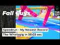 Fall Guys Speedrun The Whirlygig, perfect run | Newest record, 50.03 seconds