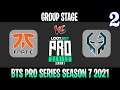 Fnatic vs Execration Game 2 | Bo2 | Group Stage BTS Pro Series SEA Season 7 | DOTA 2 LIVE