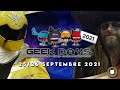 GEEKDAYS 2021 | 25-26 SEPTEMBRE 2021 | VIDEO CONVENTION | FR
