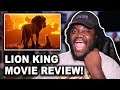 The Lion King (2019) - MOVIE REVIEW!