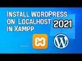 #wordpress Install WordPress in XAMPP