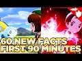 60 NEW Facts for Pokemon Sword & Shield's First 90 Minutes!