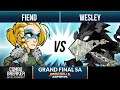 Fiend vs Wesley - Grand Final - Combo Breaker 2020 - 1v1 SA