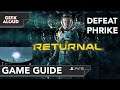Game Guide - Returnal | Defeat Phrike | A Shadow in the Fog - Trophy [Boss Fight]
