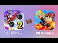 Hill Climb Racing 2 vs BB Racing 2 - Beach Buggy Racing 2 Christmas 2020