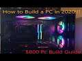 How to Build a PC 2020 Edition!!! A Start to Finish Build! From What to Buy to Installing Windows!!!