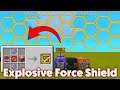 How to create a Explosive Force Shield Codes in Minecraft Bedrock Command Blocks