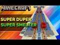 Minecraft Super Smelter Tutorial - How to Make a Super Smelter in Minecraft