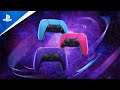 Novos Comandos sem fios DualSense™: Starlight Blue, Galactic Purple e Nova Pink | PS5