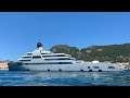 SOLARIS, Roman Abramovich’s new 140m Lloyd Werft built Explorer Yacht docking in Gibraltar