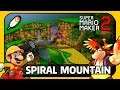 Spiral Mountain & Grunty's Lair (Banjo-Kazooie) - Super Mario Maker 2 Levels