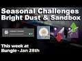 This Week At Bungie - Jan 28th - Seasonal Challenges - Bright Dust - Season 13 Sandbox - Destiny 2