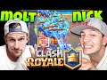 WHAT DID WE DO NOW?!😲  CLASH ROYALE MASS GAMEPLAY