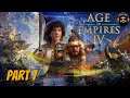 AGE OF EMPIRES IV Gameplay - Part 7 - First Battle of Lincoln (no commentary)