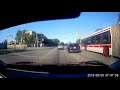 Audi driver almost rear ends TTC bus