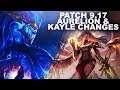 AURELION SOL & KAYLE CHANGES BEFORE WORLDS! PATCH 9.17! | League of Legends