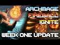 Build Update on my Trickster Ignite Fireball Archmage Character in Path of Exile 3.12 Heist