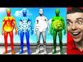 Finding ELEMENTAL SPIDERMAN In GTA 5 (Mods)