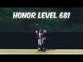 Honor Level 681 - Unholy Death Knight PvP - WoW BFA 8.3