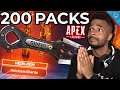 Opening 200 Packs In Apex Legends To Get The BEST Heirloom In Apex Legends...DID I FINALLY GET IT?
