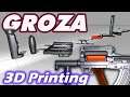 [Printing] PUBG Groza. 배그 그로자 3D 프린팅.