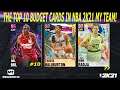 THE TOP 10 BUDGET CARDS IN NBA 2K21 MY TEAM! THESE CHEAP CARDS ARE OVERPOWERED! (TOP 10 LIST)