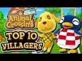 Top 10 VILLAGERS I Want for Animal Crossing New Horizons!