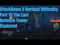CrackDown 3 Hardest Difficulty Part 13 The Last Defense Tower Captured