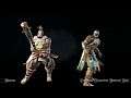 For Honor Shugoki performs Lawbringer's Executions, Emotes and Signatures
