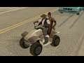 Hidden Dialog riding a Quadbike - GTA San Andreas - OG Loc - Big Smoke mission 1