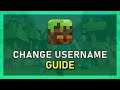 Minecraft - How To Change Username (Java Edition)