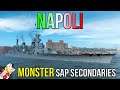 Napoli Review - MONSTER SAP Secondaries - World of Warships