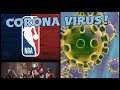 NBA Season Suspended With Corona Virus Scare! NHL, MLB Next?