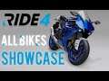 RIDE 4 - ALL BIKES SHOWCASE (Yamaha, Kawasaki, Suzuki, Honda, Triumph, KTM, Ducati, Husqvarna...)