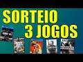 SORTEIO 3 JOGOS DE PS4 !! CANAL JATS TUBE !!