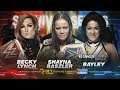 WWE 2K20 SURVIVOR SERIES 2019 Simulation Match of Becky Lynch VS Bayley VS Shayna Baszler