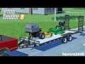 Lawn Care | JD Stand On & Walker Mower | OBS Ford | Farming Simulator 19