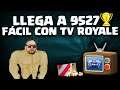 ¡LLEGAR A 9527 COPAS ES FÁCIL CON MAZOS DE TV ROYALE! | Malcaide Clash Royale