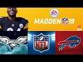 Madden NFL 19 Full all madden gameplay: Philadelphia Eagles vs Buffalo Bills