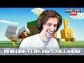 Minecraft Live 2021 | xQc Reaction!