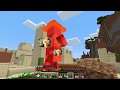 Minecraft With Captain Puffin Part 2 | The Hippie Village