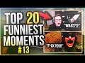 SCUMP GETS JOKED! DRDISRESPECT BIGGEST RAGE IN WARZONE! | TOP 20 FUNNIEST MOMENTS #13