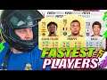 THE FASTEST PLAYERS IN FIFA 21! FIFA 21 Ultimate Team