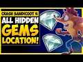ALL HIDDEN GEMS in Crash Bandicoot 4: It's About Time (Crash 4 Tips and Tricks)