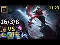 Cassiopeia Top vs Kennen - KR Master | Patch 11.23