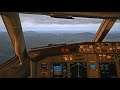 Cockpit 737-800 landing in Phuket - X-Plane 11