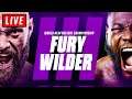 🔴 Deontay Wilder vs Tyson Fury 3 Live Reaction Watch Along - Wilder vs Fury Live Stream