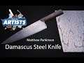 Forged Mosaic Chef Knife -  Matthew Parkinson - AWE Me Artists