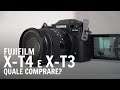 Fujifilm X-T4 e X-T3: confronto diretto, quale comprare?