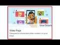 How To Apply Video Page Template in Facebook Page
